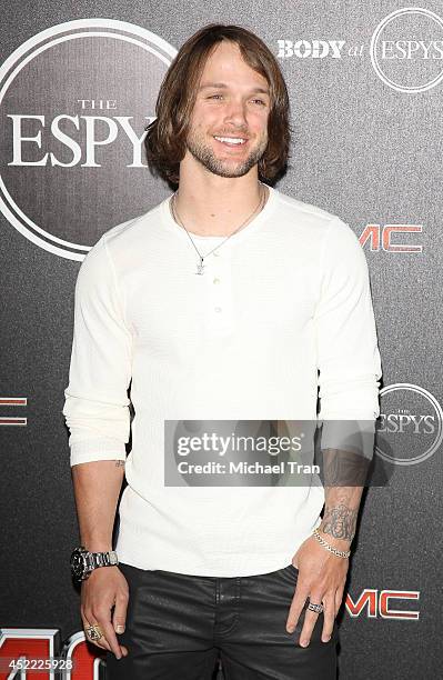 Louie Vito arrives at the BODY at ESPYS Pre-Party held at Lure on July 15, 2014 in Hollywood, California.