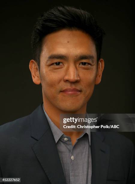 Walt Disney Television via Getty Images's 'Selfie' actor John Cho poses for a portrait during Walt Disney Television via Getty Images's 2014 TCA...