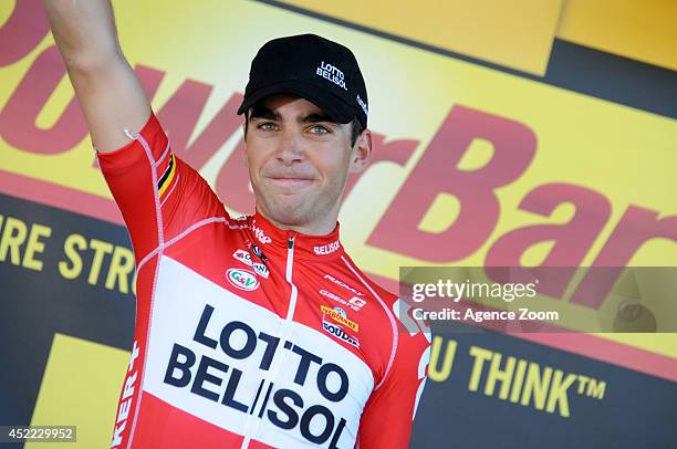 Tony Gallopin of Team Lotto-Belisol during Stage 11 of the Tour de France on Wednesday 16 July Oyonnax, France.