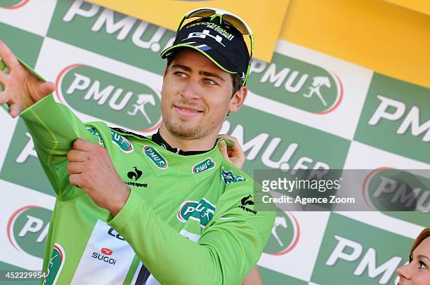 Peter Sagan of Team Cannondale during Stage 11 of the Tour de France on Wednesday 16 July Oyonnax, France.