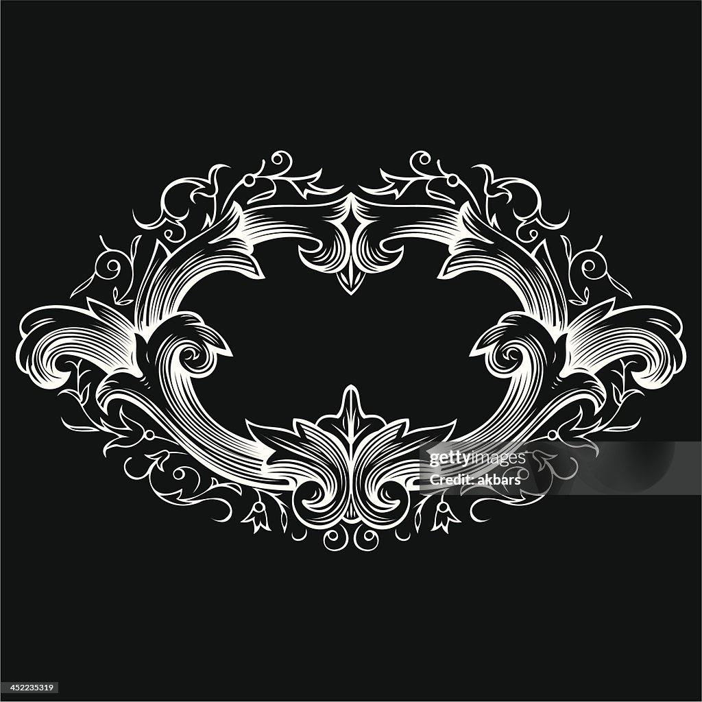 Frame One Color One Color Vintage Frame High-Res Vector Graphic - Getty Images