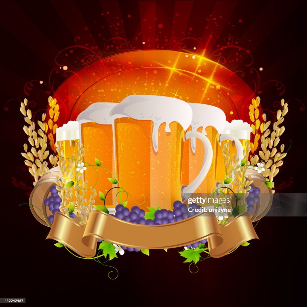 Beer Celebration Background