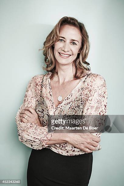 Actres Janet McTeer is photographed at the summer Television Critics Association for Portrait Session on July 8, 2014 in Beverly Hills, California.