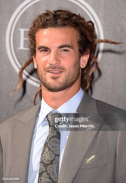 Soccer player Kyle Beckerman attends The 2014 ESPYS at Nokia Theatre L.A. Live on July 16, 2014 in Los Angeles, California.
