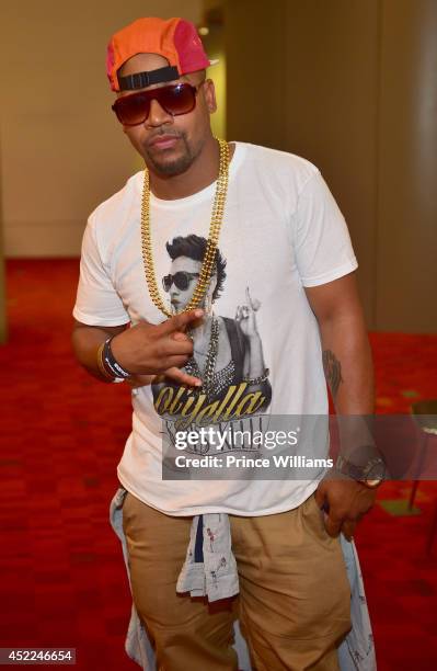 Columbus Short attends the 2014 V-103/WAOK Car & Bike Show at Georgia World Congress Center on July 12, 2014 in Atlanta, Georgia.