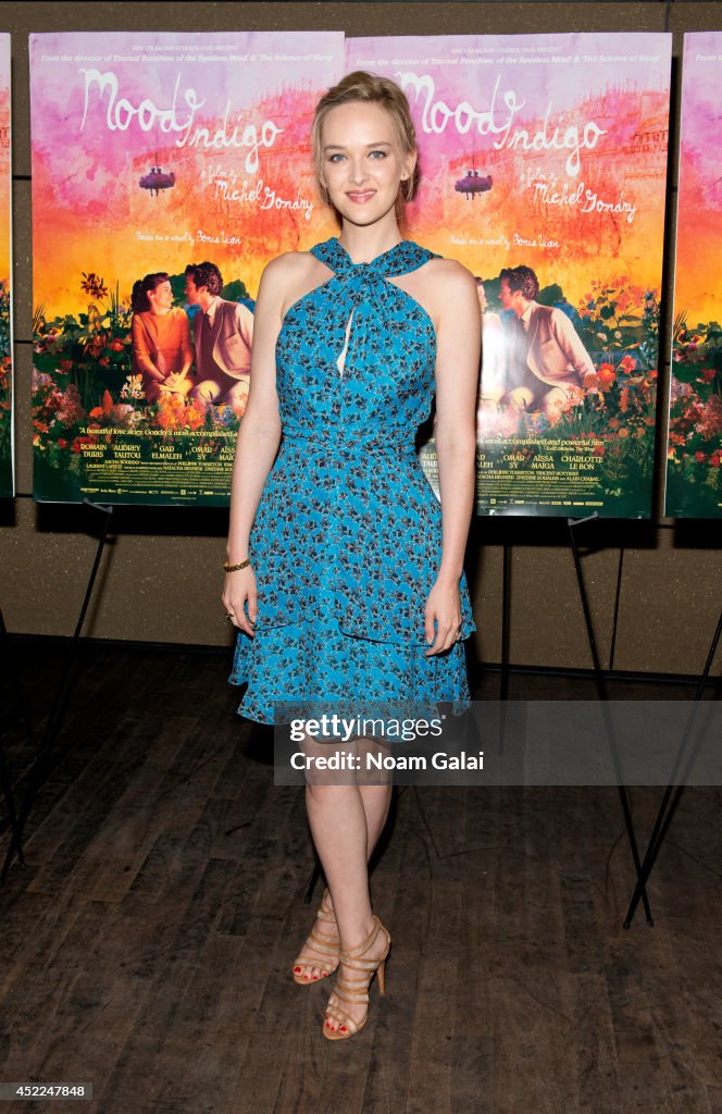 "Mood Indigo" New York Premiere - Inside Arrivals