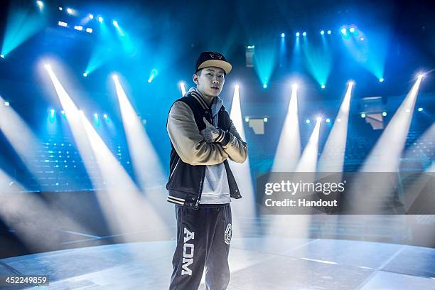In this handout image provided by Red Bull, Jay Park, American/South Korean singer, dancer, rapper, b-boy, music producer, songwriter, model,...