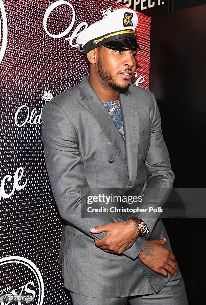 Player Carmelo Anthony attends The 2014 ESPYS at Nokia Theatre L.A. Live on July 16, 2014 in Los Angeles, California.