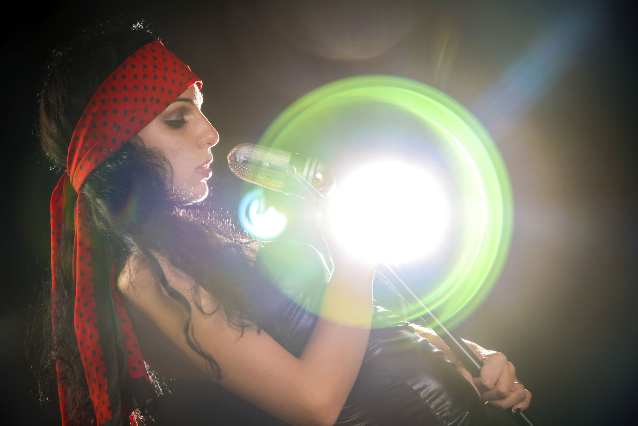 glam rock concert