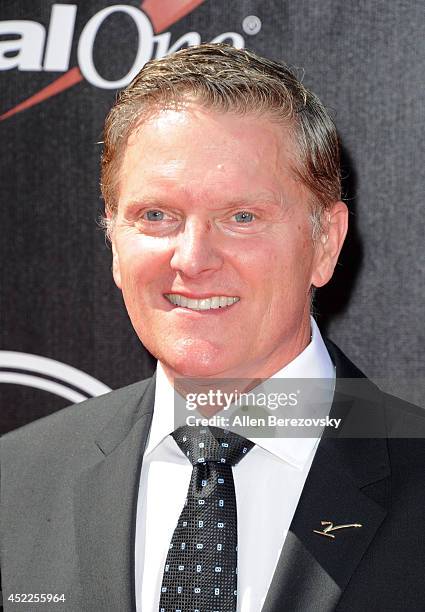 Skier Mark Bathum attends the 2014 ESPY Awards at Nokia Theatre L.A. Live on July 16, 2014 in Los Angeles, California.