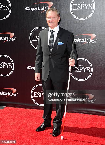 Skier Mark Bathum attends the 2014 ESPY Awards at Nokia Theatre L.A. Live on July 16, 2014 in Los Angeles, California.