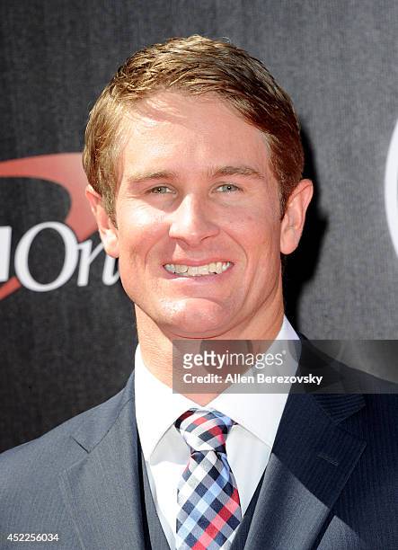 Racecar driver Ryan Hunter-Reay attends the 2014 ESPY Awards at Nokia Theatre L.A. Live on July 16, 2014 in Los Angeles, California.
