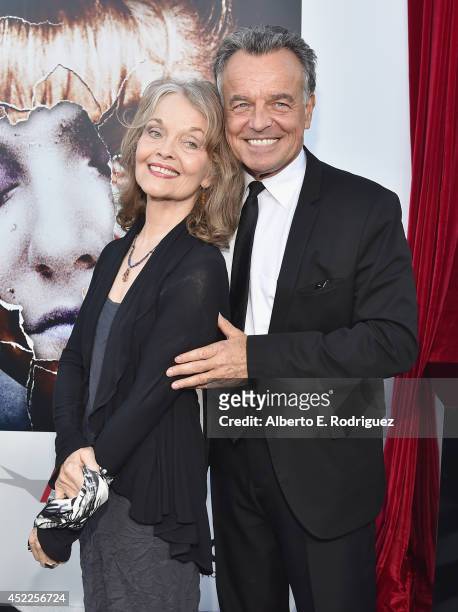 Actors Grace Zabriskie and Ray Wise arrive to The American Film Institute Presents "Twin Peaks-The Entire Mystery" Blu-Ray/DVD Release Screening at...
