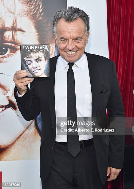 Actor Ray Wise arrives to The American Film Institute Presents "Twin Peaks-The Entire Mystery" Blu-Ray/DVD Release Screening at the Vista Theatre on...