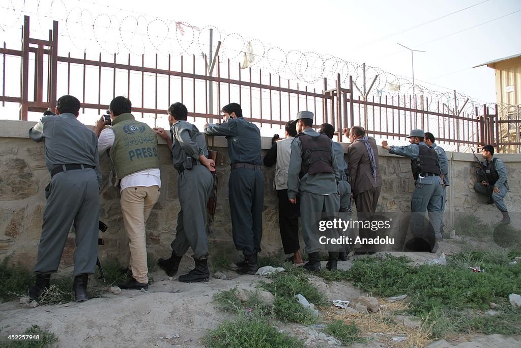 Taliban militants attack Kabul international airport