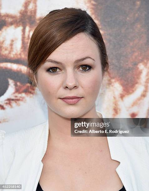 Actress Amber Tamblyn arrives to The American Film Institute Presents "Twin Peaks-The Entire Mystery" Blu-Ray/DVD Release Screening at the Vista...