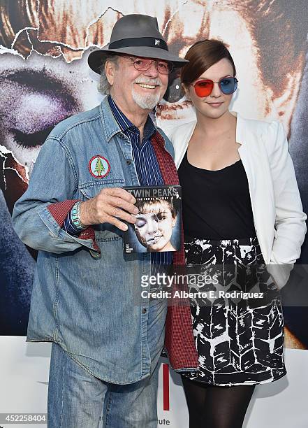 Actors Russ Tamblyn and Amber Tamblyn arrive to The American Film Institute Presents "Twin Peaks-The Entire Mystery" Blu-Ray/DVD Release Screening at...