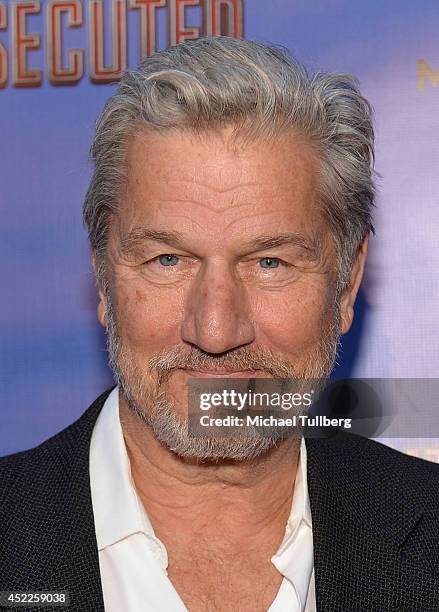 Actor Eric Pierpoint attends the premiere of the new film "Persecuted" at ArcLight Hollywood on July 16, 2014 in Hollywood, California.