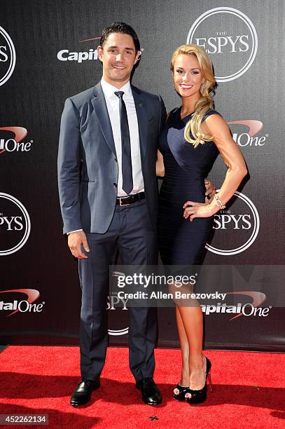 Los Angeles Kings team member Alec Martinez attends the 2014 ESPY Awards at Nokia Theatre L.A. Live on July 16, 2014 in Los Angeles, California.