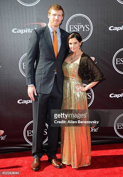 Basketball player Matt Bonner attends the 2014 ESPY Awards at Nokia Theatre L.A. Live on July 16, 2014 in Los Angeles, California.