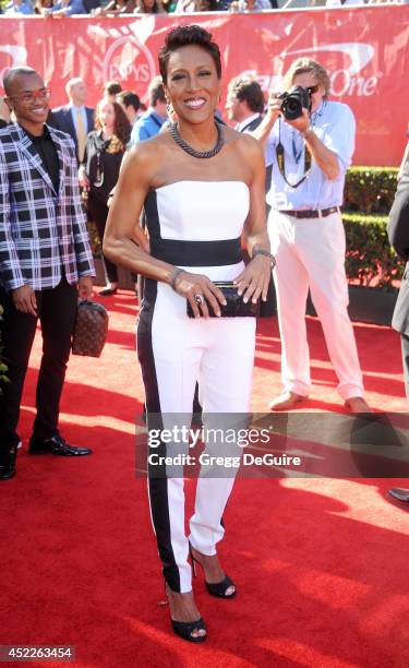 Robin Roberts arrives at the 2014 ESPY Awards at Nokia Theatre L.A. Live on July 16, 2014 in Los Angeles, California.