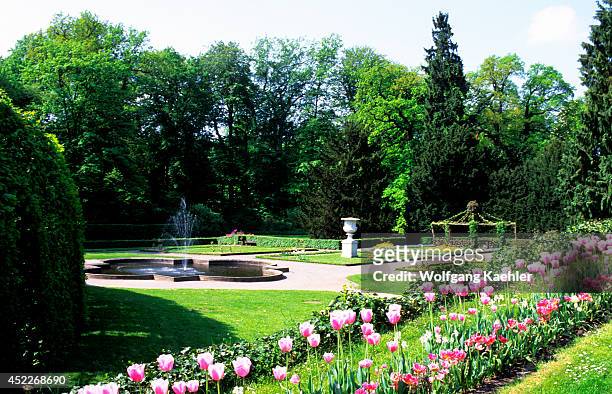 Germany, Near Berlin, Potsdam, Sanssouci Castle, Park.