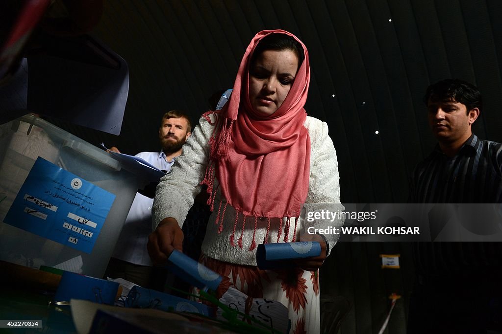 AFGHANISTAN-ELECTION-UNREST-FRAUD