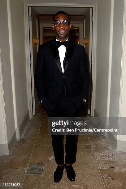Tinie Tempah attends the Winter Whites Gala In Aid Of Centrepoint on November 26, 2013 in London, England.