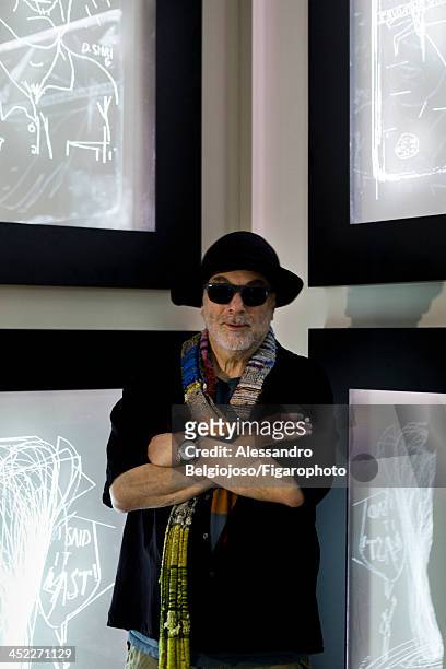 Architect Ron Arad is photographed with his 'Last Train' series for Madame Figaro on May 29, 2013 in Venice, Italy. PUBLISHED IMAGE. CREDIT MUST...