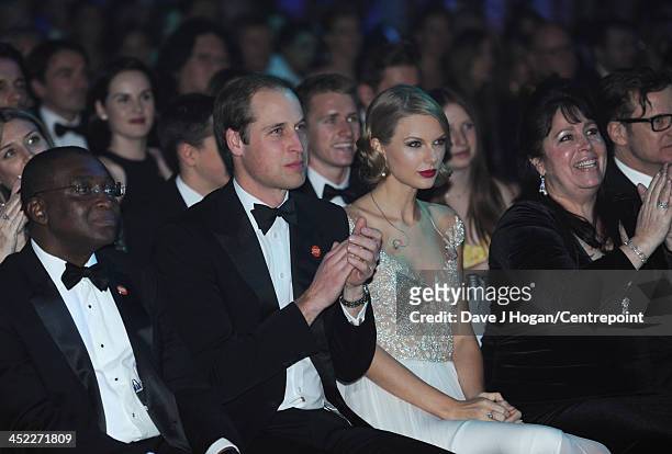Centrepoint Chief Executive Seyi Obakin, Centrepoint Chief Executive , Prince William, Duke of Cambridge, Taylor Swift and Centrepoint Board of...