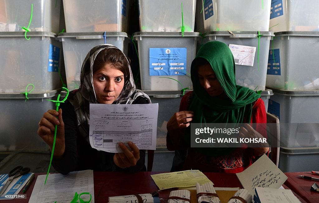 AFGHANISTAN-ELECTION-UNREST-FRAUD