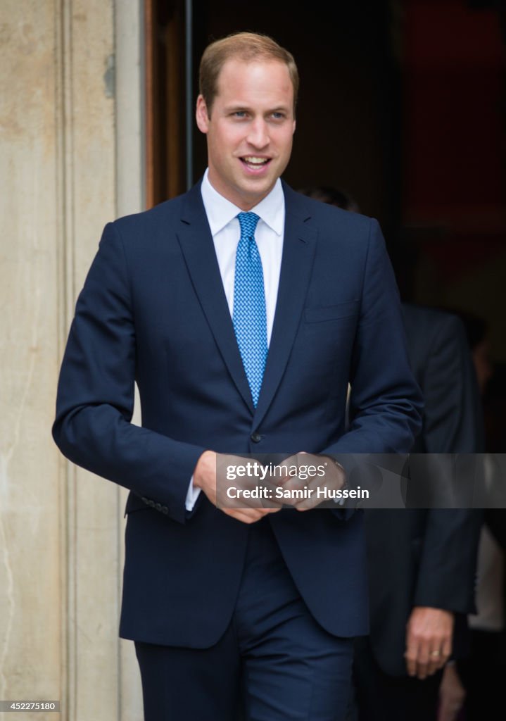 The Duke Of Cambridge Visits The Imperial War Museum