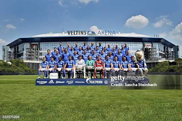 Max Meyer, Atsuto Uchida, Chinedu Obasi, Leroy Sane, goalkeeper Fabian Giefer, goalkeeper Ralf Faehrmann, goalkeeper Timon Wellenreuther, Kaan Ayhan,...