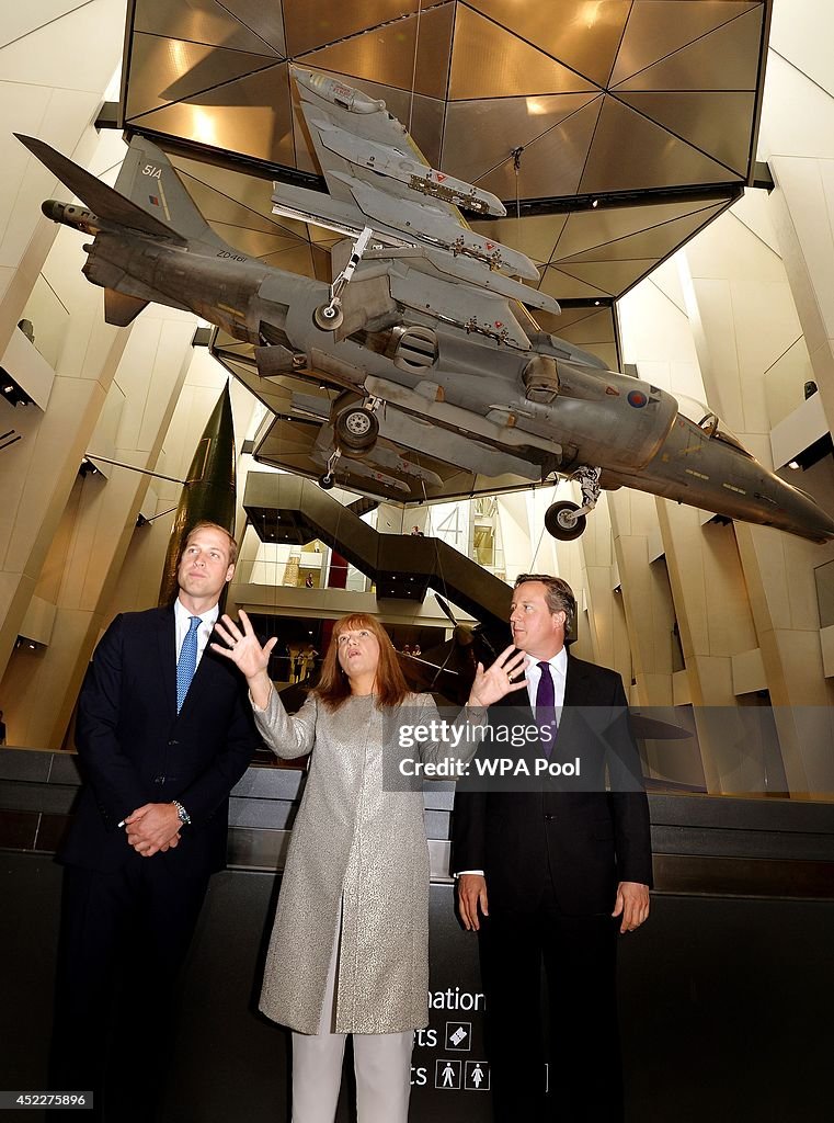 The Duke Of Cambridge Visits The Imperial War Museum