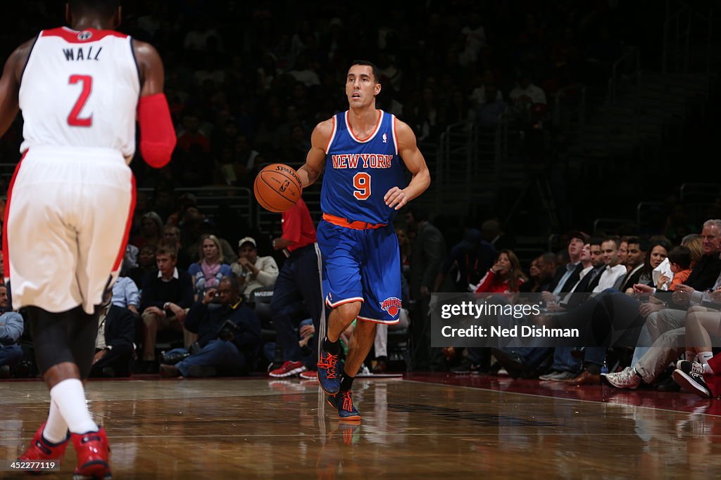 New York Knicks v Washington Wizards