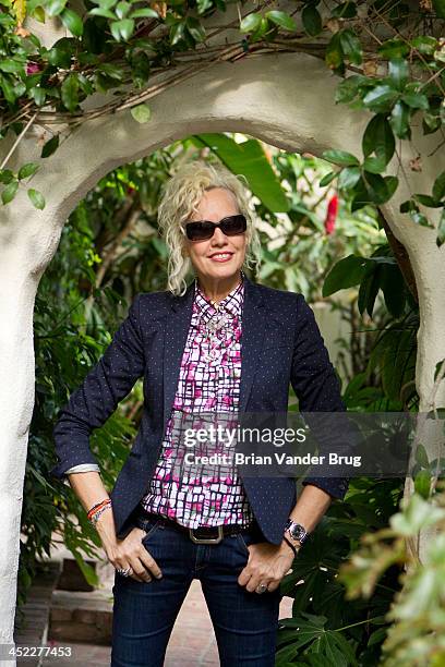 Photographer Ellen von Unwerth is photographed for Los Angeles Times on November 7, 2013 in Hollywood, California. PUBLISHED IMAGE. CREDIT MUST READ:...