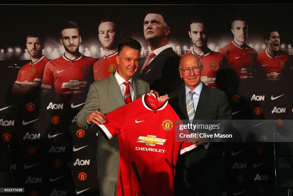 Louis Van Gaal Unveiled As New Manchester United Manager