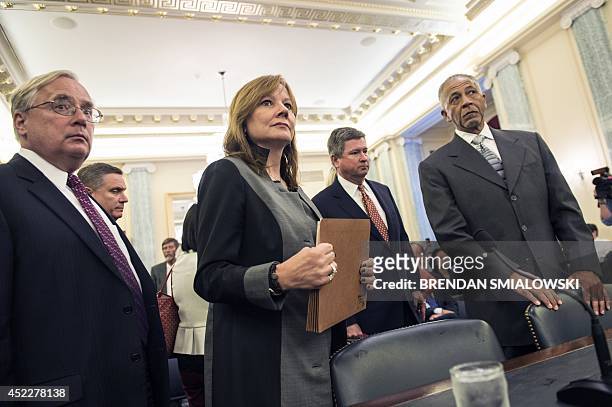 Michael Millikin , executive vice president and general counsel at General Motors, Mary Barra , Chief Executive Officer of General Motors Company,...