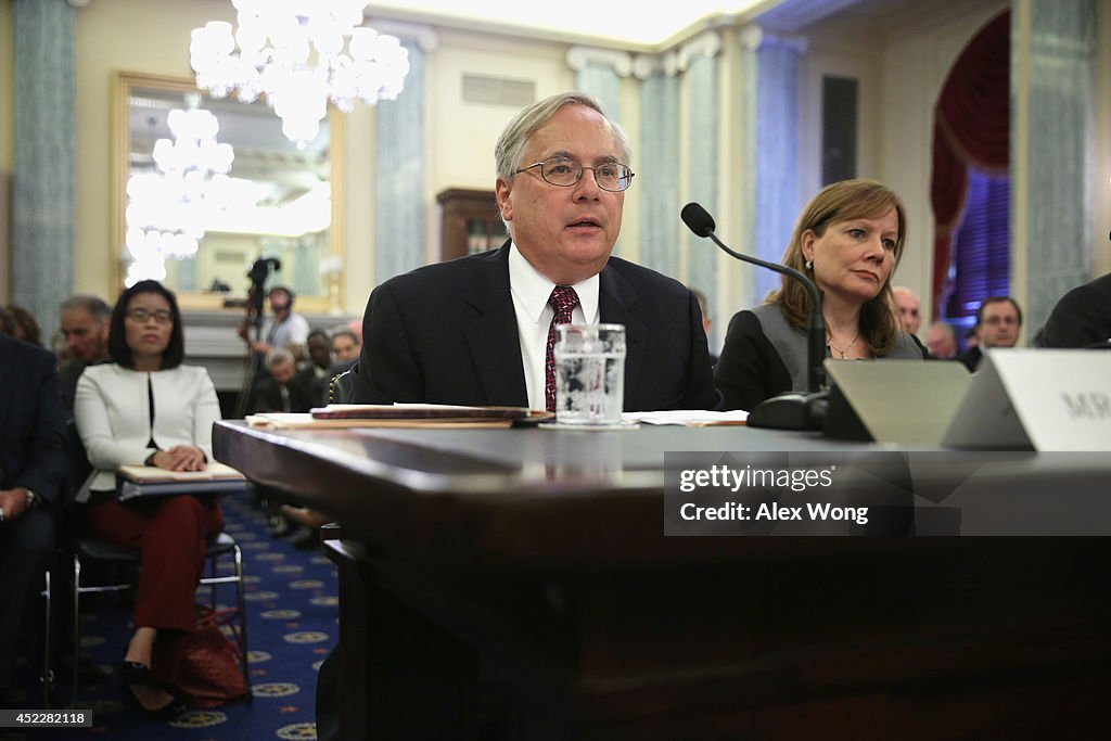 General Motors CEO Mary Barra Testifies Before Senate Committee About GM's Recalls