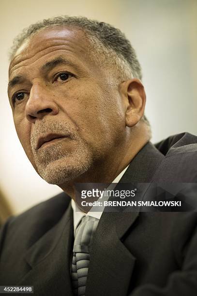 Rodney O'Neal, Chief Executive Officer and president of Delphi Automotive PLC, listens during a hearing of the Senate Commerce, Science and...