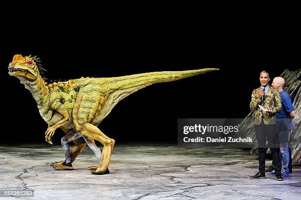 Jay Manuel attends the Walking With Dinosaurs: "A Feathered Fashion Show" at Barclays Center on July 17, 2014 in New York City.