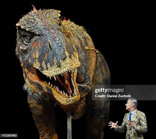 Jay Manuel attends the Walking With Dinosaurs: "A Feathered Fashion Show" at Barclays Center on July 17, 2014 in New York City.