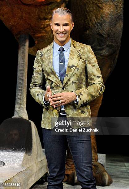 Jay Manuel attends the Walking With Dinosaurs: "A Feathered Fashion Show" at Barclays Center on July 17, 2014 in New York City.