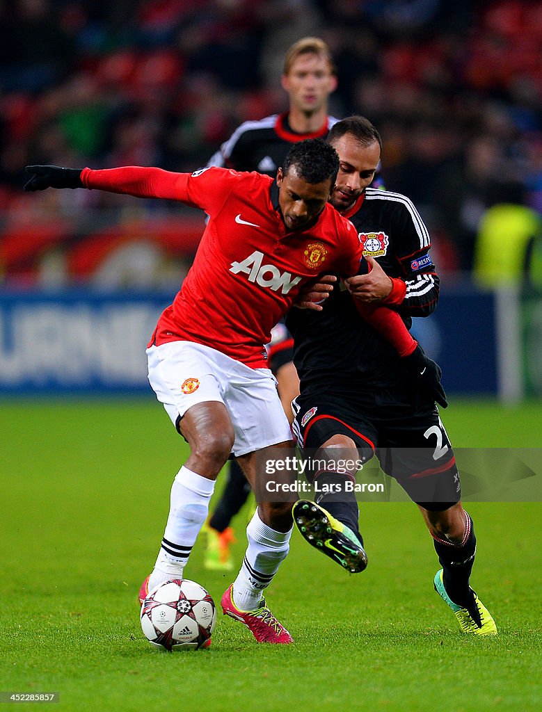 Bayer Leverkusen v Manchester United - UEFA Champions League