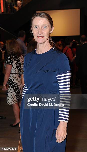 Orla Kiely attends a party to mark the reopening of the Imperial War Museum on July 17, 2014 in London, England.