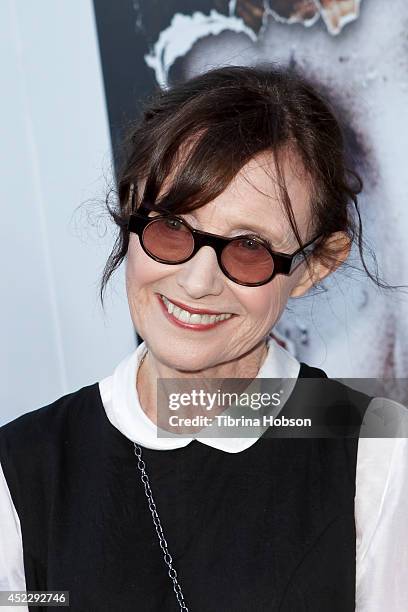 Mary Jo Deschanel attends the 'Twin Peaks' Blu-Ray/DVD release party and screening at the Vista Theatre on July 16, 2014 in Los Angeles, California.