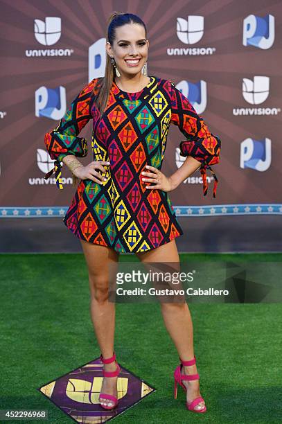 Andrea Chediak attends the Premios Juventud 2014 at The BankUnited Center on July 17, 2014 in Coral Gables, Florida.
