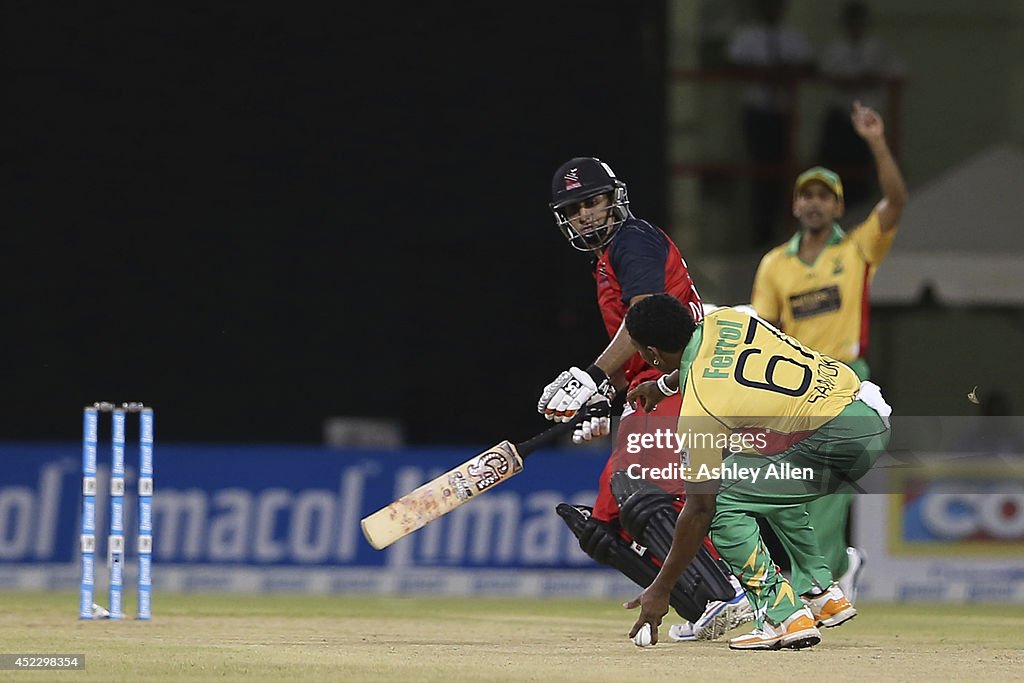 Guyana Amazon Warriors v The Red Steel - CPL 2014