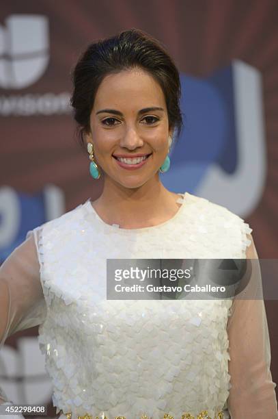 Mariana Atencio attends the Premios Juventud 2014 at The BankUnited Center on July 17, 2014 in Coral Gables, Florida.