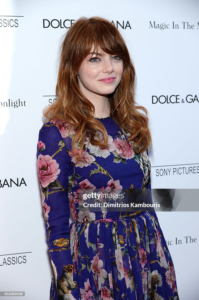 "Magic In The Moonlight" New York Premiere - Arrivals